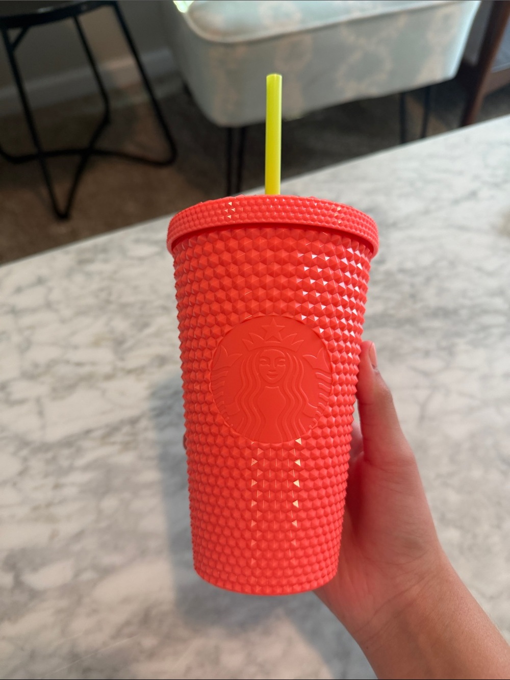 Starbucks coral Tumbler